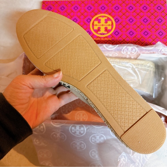 Tory Burch Weston Flat Espadrille-Canvas/Calf Leather - Picture 5 of 6
